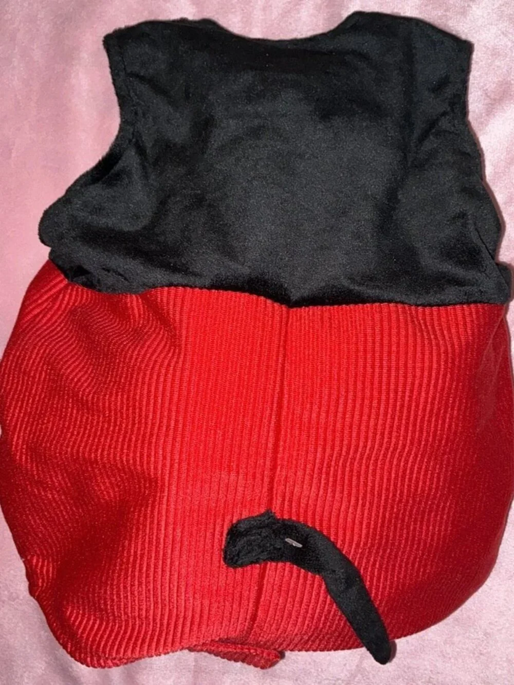 Disney Store Plush Mickey Mouse Costume Baby Size 12-18 Months Bodysuit Only - Picture 2 of 6